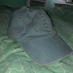 Distressed Denim Hat